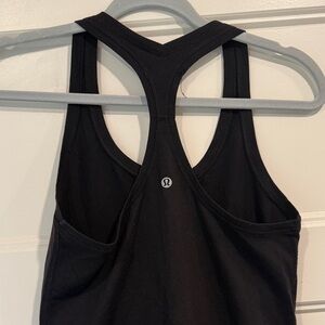 lululemon athletica Black Racerback Tank Top